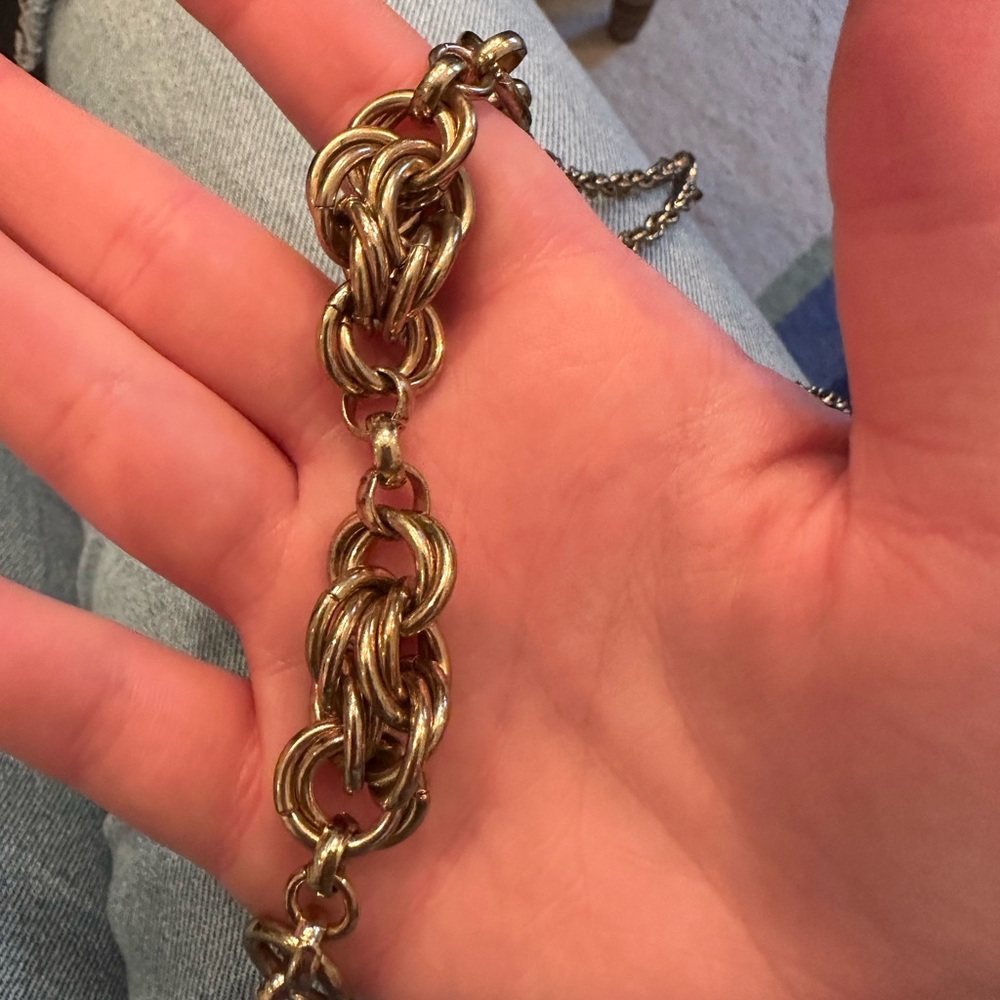 Old gold necklace